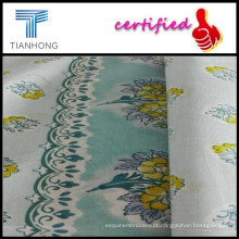 Soild tingimento popeline de impressão de têxteis lar/Floral tela impressa para fazer a tela de popeline de algodão/saias crianças